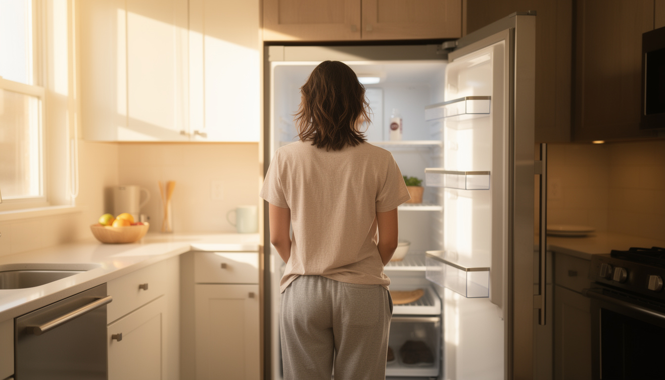 Happy customer using appliance repair service